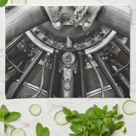 In einem Propeller Geschirrtuch (Gefaltet)