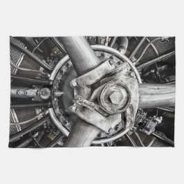 In einem Propeller Geschirrtuch