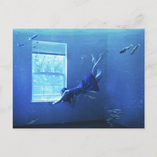 In einem Raum Postkarte (Vorderseite)