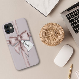 In einem rosa Bogen gefangen Case-Mate iPhone Hülle