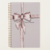 In einem rosa Bogen ummantelt - Planer (Vorderseite)