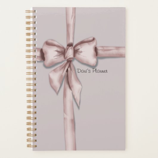 In einem rosa Bogen ummantelt - Planer (Vorderseite)