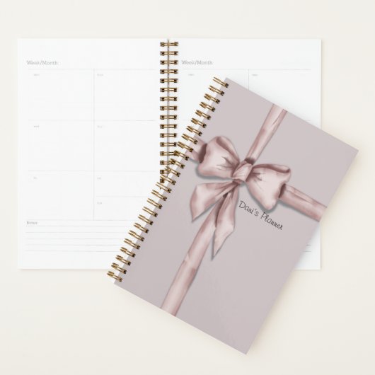 In einem rosa Bogen ummantelt - Planer (Anzeige)