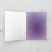 In einem separaten Gedicht Feiertagskarte (Innenseite)