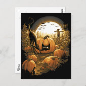 In einem Spooky-Pflaster gefangen Postkarte (Vorne/Hinten)