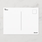 In einem Spooky-Pflaster gefangen Postkarte (Rückseite)