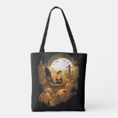In einem Spooky-Pflaster gefangen Tasche (Rückseite)