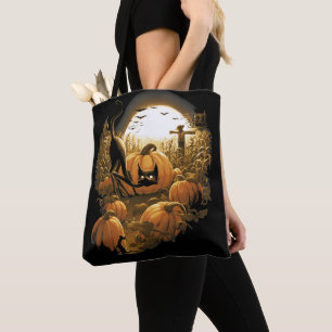 In einem Spooky-Pflaster gefangen Tasche