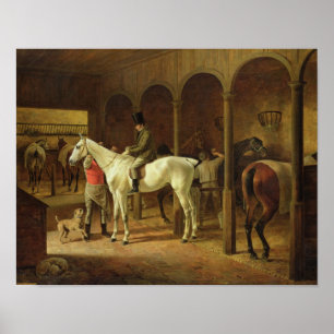 In einem Stable Poster
