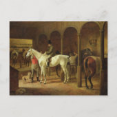 In einem Stable Postkarte (Vorderseite)