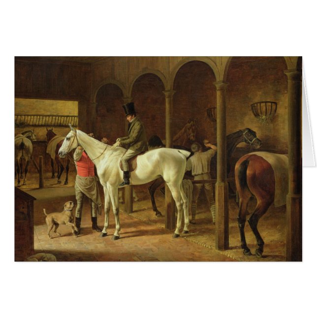 In einem Stall (Vorderseite (Horizontal))