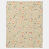 In einem Stapel Fleecedecke (Vorderseite)