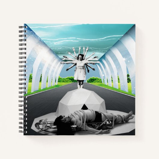 In einem Traum gehackt Notizblock (Vorderseite)