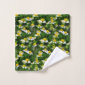 In einem traumhaften Feld der Kamille Badhandtuch Set (Waschlappen)