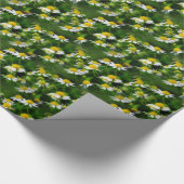 In einem traumhaften Feld der Kamille Geschenkpapier (Ecke)