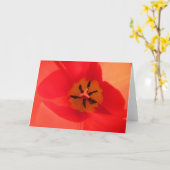 In einem Tulip Karte (Gelbe Blume)