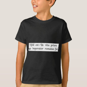 In einem vorhergehenden Leben war ich ein T-Shirt