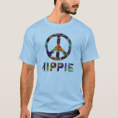 In einem Wort: Hippie-Friedenszeichen T-Shirt (Vorderseite)