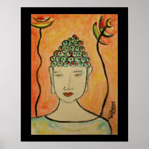 In einem Zen-Stimmungs-Plakat durch ValAries Poster