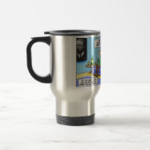 In einen Teddy gehen..Roosevelt Funny Gifts Tasse  (Links)