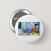 In einen Teddy gehen..Roosevelt Funny Gifts Tasse Button (Vorne & Hinten)