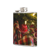 In einen Weihnachtsbaum Flachmann (Links)