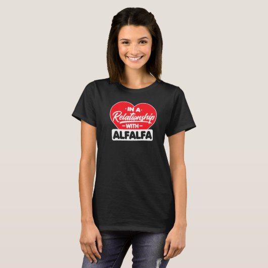 In einer Beziehung zu Alfalfas Alfalfa T-Shirt (Vorne ganz)