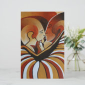 in einer Decke voller Liebe Briefpapier (Stehend Vorderseite)