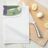 In einer Essiggurke Handtuch (Viertel Falte)