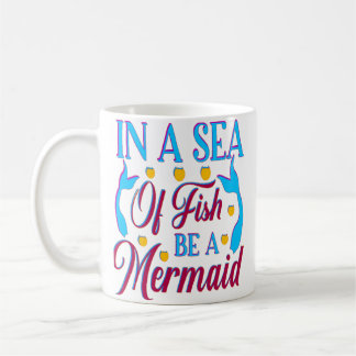 IN EINER FISCHEREI IST EIN MERMAID KAFFEETASSE