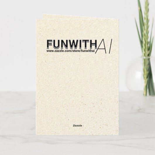 In einer Flasche verschicken | Happy Birthday Vate Karte (Rückseite)