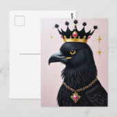 In einer Kronenkarte Postkarte (Vorne/Hinten)