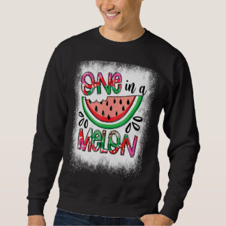 In einer Melone gebleicht Wassermelone Sommerfrüch Sweatshirt