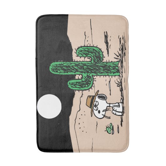 In einer Mondlichtwüste Badematte (Vorderseite Vertikal)