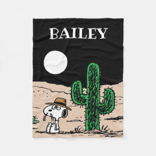 In einer Mondlichtwüste Fleecedecke