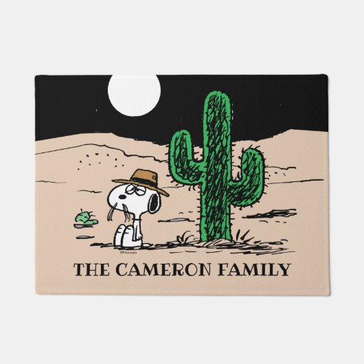 In einer Mondlichtwüste Fußmatte (Vorderseite)