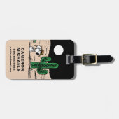 In einer Mondlichtwüste Gepäckanhänger (Vorderseite horizontal)