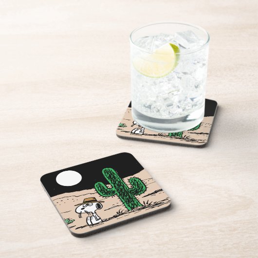 In einer Mondlichtwüste Getränkeuntersetzer (Rechte Seite)