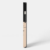 In einer Mondlichtwüste iPhone Hülle (Linke Seite)