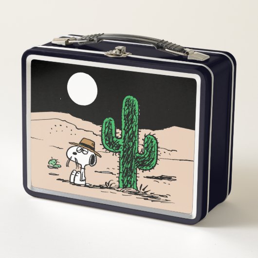 In einer Mondlichtwüste Metall Brotdose (Vorderseite)