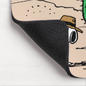 In einer Mondlichtwüste Mousepad (Ecke)