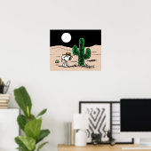 In einer Mondlichtwüste Poster (Heimbüro)