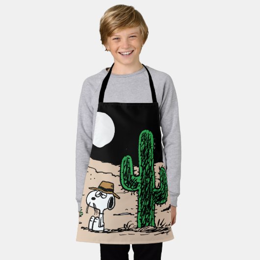 In einer Mondlichtwüste Schürze (Getragen)