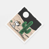 In einer Mondlichtwüste Serviette (Ecke)