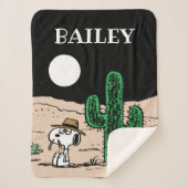 In einer Mondlichtwüste Sherpadecke (Vorderseite)