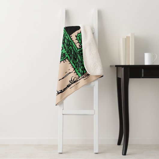 In einer Mondlichtwüste Sherpadecke (Beispiel)