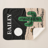 In einer Mondlichtwüste Sherpadecke (Vorderseite (Horizontal))