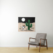 In einer Mondlichtwüste Wandteppich (Beispiel (Horizontal))