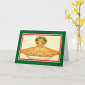 In einer Pastete gebacken Karte (Gelbe Blume)