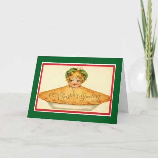 In einer Pastete gebacken Karte (Vorderseite)